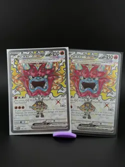 Pokemon Hearthflame Mask Ogerpon Ex 192/167 Twilight Masquerade NM - Image 1