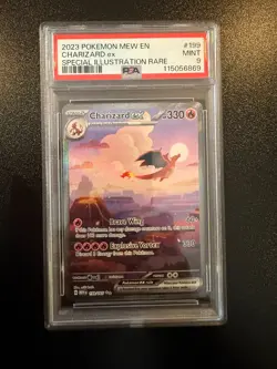 Pokemon Charizard ex Special Illustration Rare Holo SV151 #199/165 PSA 9 2023 - Image 1