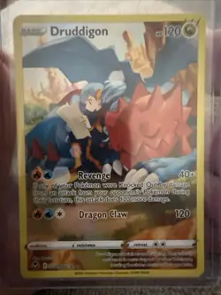 Pokemon TCG Druddigon Silver Tempest Trainer Gallery TG09/TG30 - Image 1
