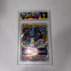PSA 9 Lucario VSTAR #SWSH214 Pokemon Sword & Shield Promo Graded Mint 2022 Slab - Image 2