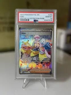IONO PSA 10 2023 POKEMON SV PALDEA EVOLVED PAL EN #269/193 SIR GEM 973 - Image 1