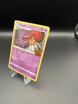 Pokemon TCG Gengar 057/091 Cosmos Holo Trick or Trade Booster 2021 - Image 3