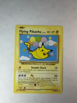 Flying Pikachu 110/108 Secret Rare Pokemon TCG XY - Evolutions NM - Image 1
