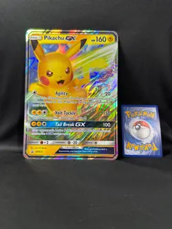 Pikachu GX SM232 *JUMBO* - Sun & Moon Promos - Pokemon TCG - LP - Image 1