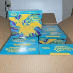 Pokemon Mega Evolution Ascended Heroes Elite Trainer Boxes 10 Total - Image 1