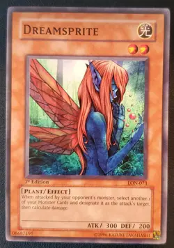 Yu-Gi-Oh! Dreamsprite LON-073 Labyrinth of Nightmare 1st Edition (2003) NM - Image 1