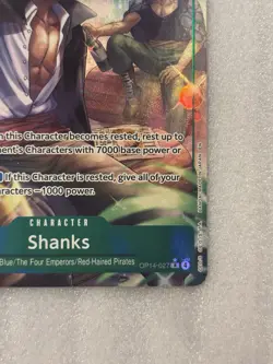 Shanks OP14-027 Alternate Art Foil | One Piece TCG The Azure Sea’s Seven NM - Image 4