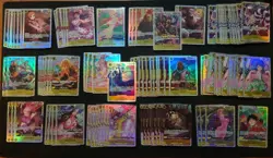 One Piece Card Japanese 558 Card Lot SR Bulk Sale - Image 1