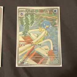 Pokemon card Lot 5 English IR AR Blitzle Dewgong Snover Pansear Simipout Mint - Image 2