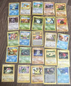 Pokemon Vintage card lot 65 cards mixed vintage lot one shadowless Ivysaur - Image 2