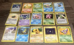 Pokemon Vintage card lot 65 cards mixed vintage lot one shadowless Ivysaur - Image 4