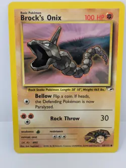 Trading Card rock snake- Card WOTC NM - Image 1