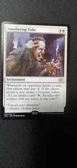 MTG Smothering Tithe Double Masters 2022 Regular #31 - Image 1