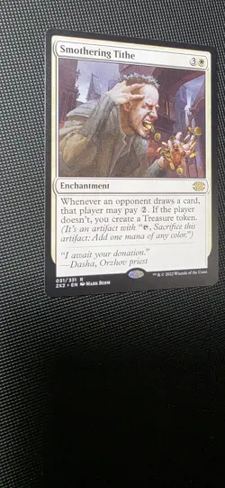 MTG Smothering Tithe Double Masters 2022 Regular #31 - Image 2