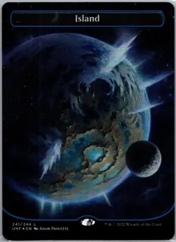 Unfinity #241 Island (241) (Borderless) - Image 1