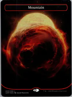 Unfinity #243 Mountain (243) (Borderless) - Image 1