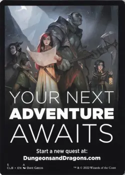 Knight Token Commander Legends: Battle for Baldur's Gate (CLB) #02 MTG - Image 2