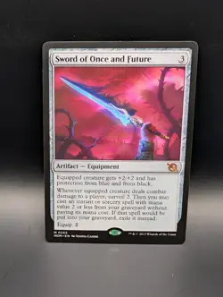 MTG - Sword of Once and Future - Artifact (Equipment) - MOM #265 - Mythic - Image 1