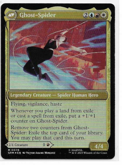 Gwen Stacy (Foil) - Marvel's Spider-Man- Magic the Gathering MTG - Mythic - Image 2