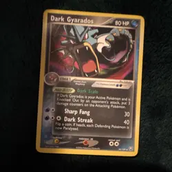 Pokemon Dark Gyarados EX Team Rocket Returns Holo Uncommon 36/109 - LP - Image 1