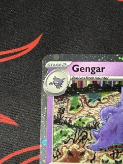 Gengar 094/165 (NM) Cosmos Holo Rare Scarlet & Violet 151 2023 Pokemon Card - Image 4