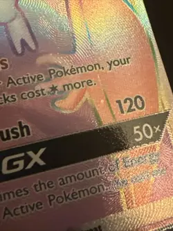 Aerodactyl GX (Secret) Lightly Played 244/236 Sm-Unified Minds Holo Pokemon TCG - Image 4