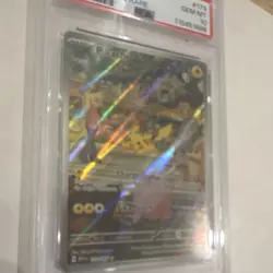 Pokemon Pikachu Illustration Rare Holo Scarlet Violet 151 #173/165 PSA 10 - Image 3