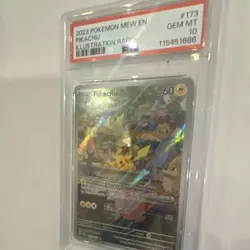 Pokemon Pikachu Illustration Rare Holo Scarlet Violet 151 #173/165 PSA 10 - Image 5