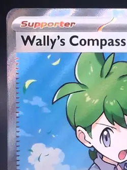 Pokemon TCG Wally's Compassion 176/132 ME01: Mega Evolution Full Art NM - Image 4