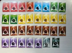 Pokemon Cards Basic Energy Set 2003-2006 All Types 31 Cards Used - Image 1