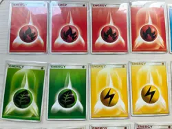 Pokemon Cards Basic Energy Set 2003-2006 All Types 31 Cards Used - Image 2