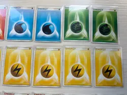 Pokemon Cards Basic Energy Set 2003-2006 All Types 31 Cards Used - Image 3
