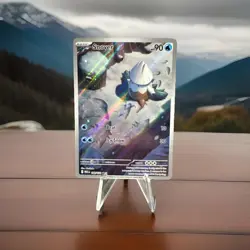 Pokemon TCG Snover 140/132 Me01: Mega Evolution Full Art Holo Illustrations Rare - Image 1