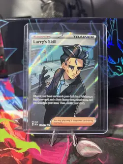 Pokemon TCG Trainer Larry's Skill 139/131 Ultra Rare Holo Prismatic Evolutions - Image 1