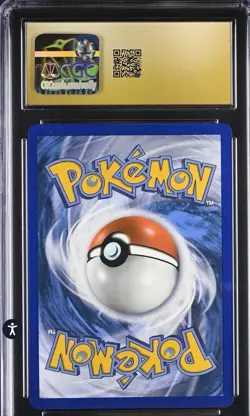 CGC PRISTINE 10 Pokemon TCG M Ampharos EX 28/98 XY Ancient Origins Holo Mega psa - Image 2