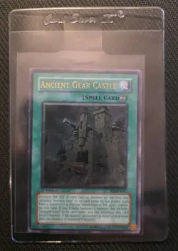 Yugioh Ancient Gear Castle SOI-EN047 Ultimate Rare 1st Ed MP - Image 1