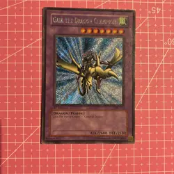 Yugioh Gaia the Dragon Champion LOB-125 Yugioh 1st Ed Secret Rare - Image 2
