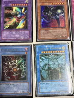 Lot of 28 Vintage Yu-Gi-Oh Holo Cards Sphinx Beast Dragon Buster Toon Spell Mask - Image 5