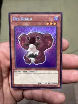 Yugioh Des Koala MZMU-EN062 Secret Rare 1st Edition NM - Image 1