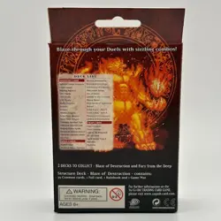 Yu-Gi-Oh! Blaze Of Destruction 1st Edition Starter Deck Structure Deck TCG CCG - Image 2