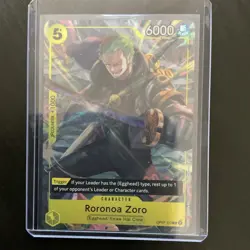 Roronoa Zoro OP07-113 One Piece Promotion Cards Foil 6000 Power - Image 1