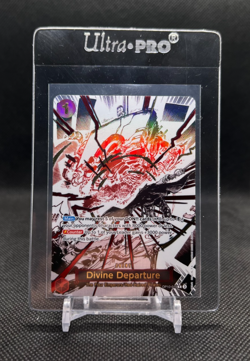 One Piece TCG OP10 #019 Divine Departure Alternate Art Royal Blood Foil - Image 1