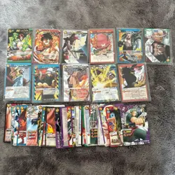One Piece Japanese Miracle Battle Carddass 37 Cards Lot - Image 1