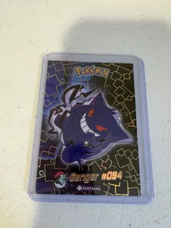 Pokemon Crystal Card Collection Set #094 Gengar Sparkle Holo Foil Chase - Image 1