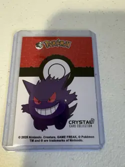 Pokemon Crystal Card Collection Set #094 Gengar Sparkle Holo Foil Chase - Image 2