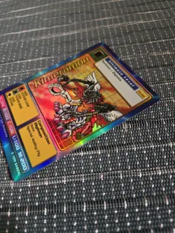 Vintage Digimon CCG Battle Series 1 Holo Card Kimeramon ST-21S - Image 4