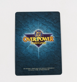 DC OVERPOWER TCG CCG Card Game 7 STRENGTH Power Card Rare Fleer 1996 - Image 2
