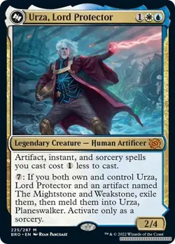 TCG MTG Urza, Lord Protector [BRO - 225] - NM [Normal] - Image 1