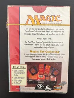 MTG NEW SEALED PORTAL THREE KINGDOMS 2-PLAYER STARTER DECK ENGLISH P3K MAGIC - Image 2