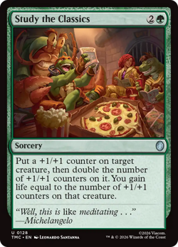 Study the Classics Teenage Mutant Ninja Turtles Eternal NM CARD ABUGames - Image 1